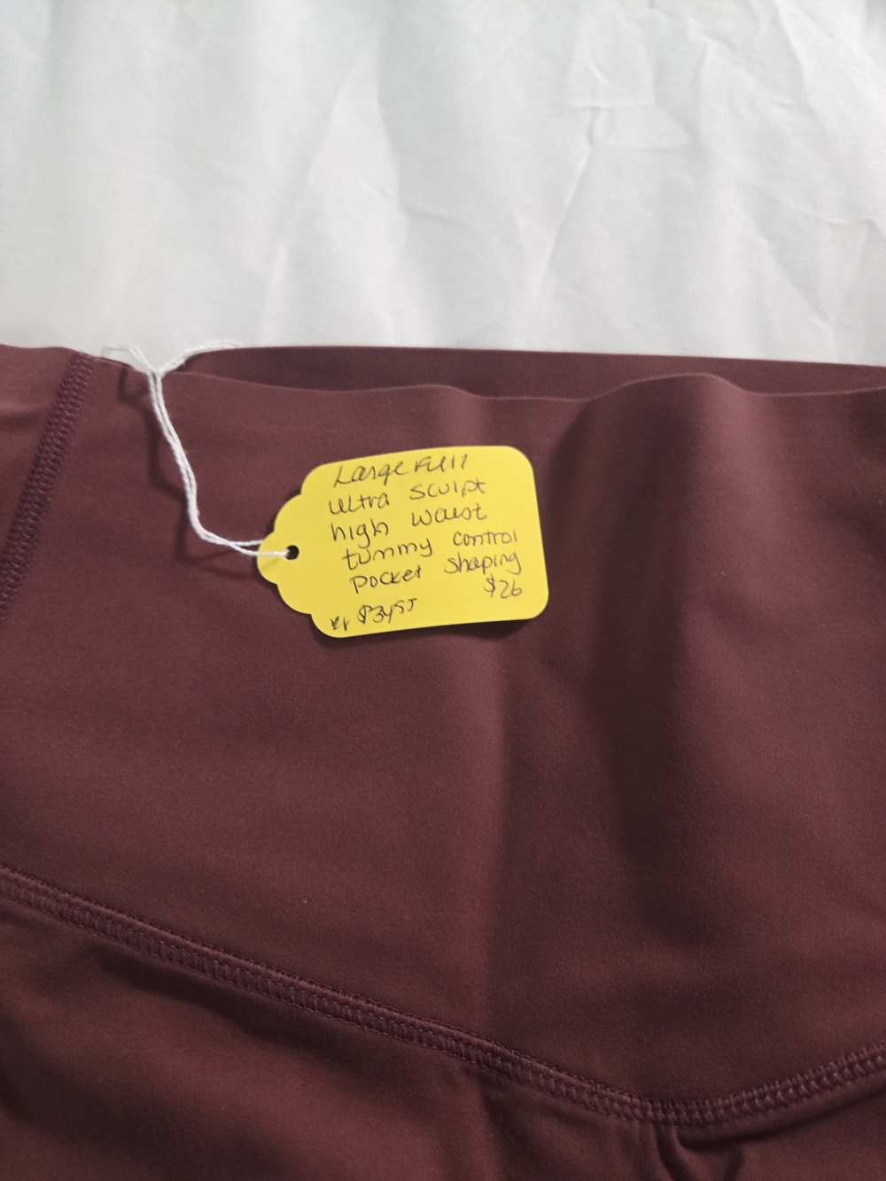 HALARA Large Ultra Sculpt Deep Burgundy